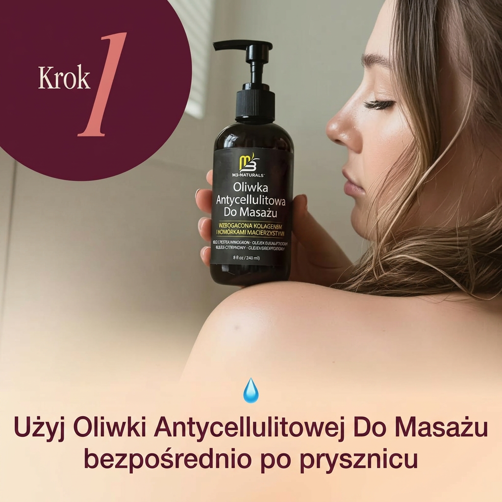 M3 Naturals | Olejek Antycellulitowy