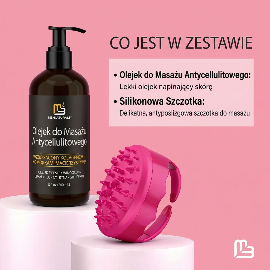 M3 Naturals | Olejek Antycellulitowy
