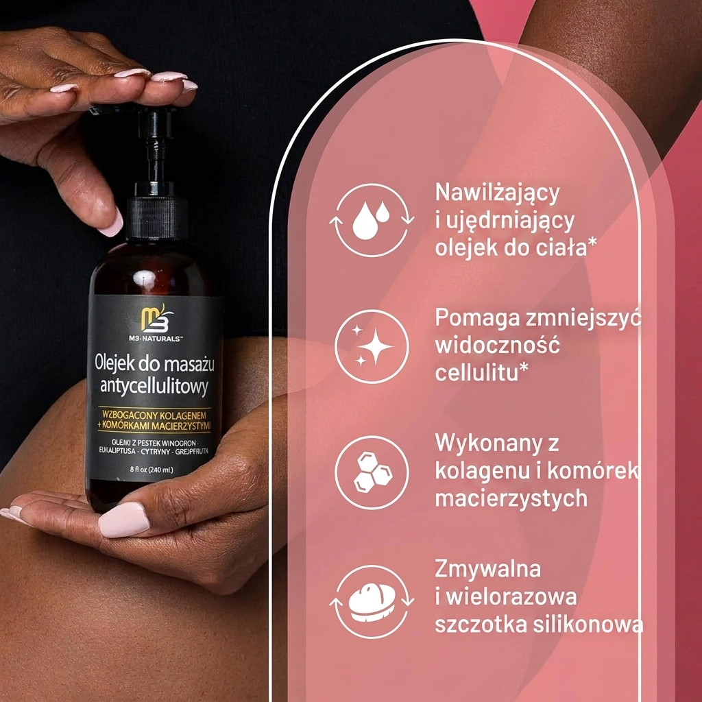 M3 Naturals | Olejek Antycellulitowy